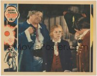 9t0478 TREASURE ISLAND LC 1934 c/u of Wallace Beery as Long John Silver with Jackie Cooper, rare!