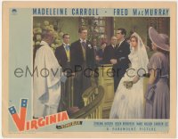 9t0480 VIRGINIA LC 1941 Sterling Hayden's 1st movie at Fred MacMurray & Madeleine Caroll's wedding!