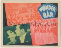 9t0483 WONDER BAR LC 1934 photo montage with Dolores Del Rio, Ricardo Cortez & more, ultra rare!