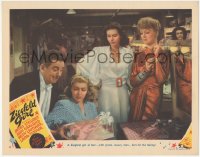 9t0240 ZIEGFELD GIRL LC 1941 Hedy Lamarr & Eve Arden watches Lana Turner become a Ziegfeld Girl!