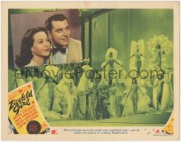 9t0242 ZIEGFELD GIRL LC 1941 Hedy Lamarr & Tony Martin + the ravishing Ziegfeld Girls performing!