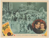 9t0243 ZIEGFELD GIRL LC 1941 Judy Garland c/u with Jackie Cooper & in huge musical number!