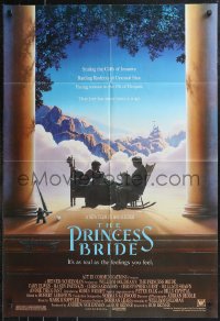 9t1856 PRINCESS BRIDE 1sh 1987 Rob Reiner fantasy classic as real as the feelings you feel!