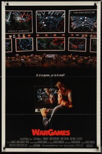 9t2149 WARGAMES 1sh 1983 Matthew Broderick plays video games to start World War III!