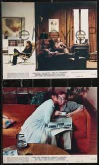 9t1074 ANNIE HALL 3 8x10 mini LCs 1977 Woody Allen & Diane Keaton in the streets of New York City!