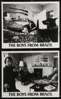9t1051 BOYS FROM BRAZIL 7 foreign 8x10 stills 1978 Gregory Peck is a Nazi on the run from Laurence Olivier!