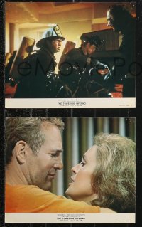 9t1032 TOWERING INFERNO 16 color 8x10 stills 1974 Steve McQueen, Paul Newman, Dunaway, top cast!