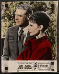 9t0048 CHARADE 16 French LCs 1964 different images of Cary Grant & sexy Audrey Hepburn!