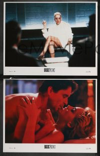 9t0495 BASIC INSTINCT 8 LCs 1992 w/classic image of sexy Sharon Stone interrogated with legs crossed!