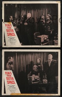 9t0524 PLAN 9 FROM OUTER SPACE 3 LCs 1958 Ed Wood's classically terrible movie, Tor Johnson & others!