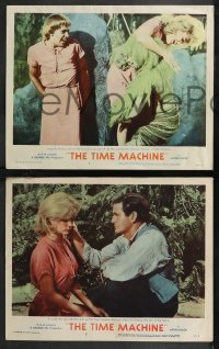 9t0515 TIME MACHINE 5 LCs 1961 H.G. Wells, Rod Taylor, Yvette Mimieux, cool sci-fi images!