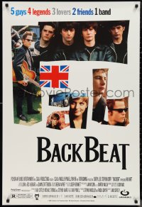 9w1074 BACKBEAT 1sh 1994 Iain Softley directed, Stephen Dorff, The Beatles before they were famous!