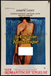 9w0709 ROMANTIC ENGLISHWOMAN Belgian 1975 Joseph Losey, Glenda Jackson, Michael Caine