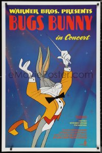9w1114 BUGS BUNNY IN CONCERT 1sh 1990 great cartoon image of Bugs conducting orchestra!