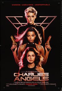 9w1123 CHARLIE'S ANGELS int'l teaser DS 1sh 2019 Kristen Stewart with Naomi Scott & Ella Balinska!