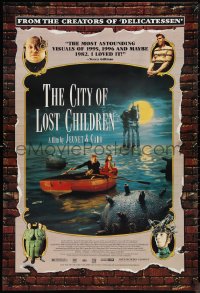 9w1128 CITY OF LOST CHILDREN 1sh 1995 La Cite des Enfants Perdus, Ron Perlman, cool fantasy image!