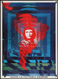 9w0218 DAY OF THE HEROIC GUERILLA 25x35 Italian commercial poster 2000s Elena Serrano art of Che Guevara!