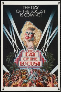 9w1138 DAY OF THE LOCUST teaser 1sh 1975 Schlesinger's version of West's novel, David Edward Byrd art