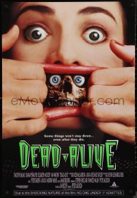 9w1140 DEAD ALIVE 1sh 1992 Peter Jackson gore-fest, some things won't stay down!