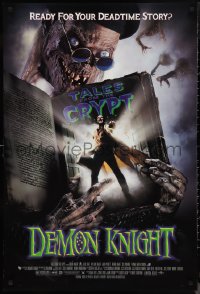 9w1147 DEMON KNIGHT DS 1sh 1995 Tales from the Crypt, inspired by EC comics, Crypt Keeper & Billy Zane!