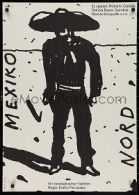9w0501 MEXICO NORTE East German 23x32 1983 Roberto Canedo, Erhard Gruttner cowboy western art!