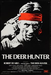 9w1043 DEER HUNTER English 1sh 1979 Michael Cimino directed, Robert De Niro, Russian Roulette!