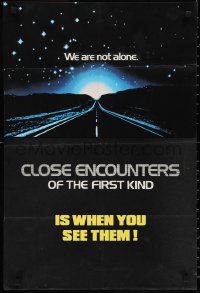 9w0808 CLOSE ENCOUNTERS OF THE THIRD KIND English double crown 1977 Marler Haley, first kind, rare!