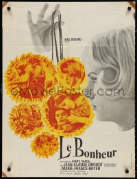 9w0959 LE BONHEUR French 23x30 R1970s Agnes Varda's Le Bonheur, Marie France-Boyer!