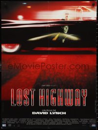 9w0960 LOST HIGHWAY French 24x31 1997 directed by David Lynch, Bill Pullman, Patricia Arquette!