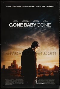 9w1191 GONE BABY GONE advance DS 1sh 2007 screenplay by Ben Affleck & Aaron Stockard