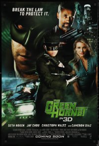 9w1197 GREEN HORNET int'l advance DS 1sh 2011 Seth Rogen, completely different montage!