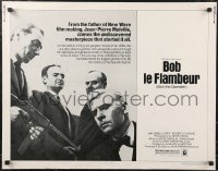 9w0600 BOB LE FLAMBEUR 1/2sh 1982 Jean-Pierre Melville, Isabelle Corey, Daniel Cauchy