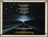 9w0606 CLOSE ENCOUNTERS OF THE THIRD KIND int'l 1/2sh 1977 Steven Spielberg sci-fi classic!