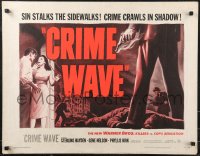 9w0609 CRIME WAVE 1/2sh 1953 ex-cons Nelson, de Corsia & Bronson hide out with Hayden & Kirk!