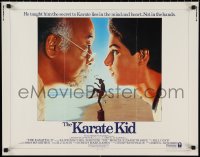 9w0621 KARATE KID int'l 1/2sh 1984 Pat Morita, Ralph Macchio, teen martial arts classic!