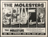 9w0633 MOLESTERS 1/2sh 1964 bizarre Swiss pseudo-documentary about child molesters!