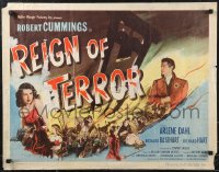 9w0640 REIGN OF TERROR 1/2sh 1949 Bob Cummings & pretty Arlene Dahl, The Black Book!