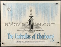 9w0650 UMBRELLAS OF CHERBOURG 1/2sh 1965 Jacques Demy's Les Parapluies de Cherbourg, Deneuve!