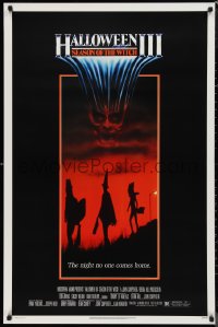 9w1204 HALLOWEEN III 1sh 1982 Season of the Witch, horror sequel, the night no one comes home!