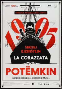 9w0366 BATTLESHIP POTEMKIN Italian 1sh R2017 Sergei Eisenstein early Russian classic, different art!