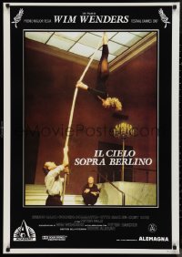 9w0408 WINGS OF DESIRE Italian 1sh 1987 Wim Wenders German afterlife fantasy, Bruno Ganz, Peter Falk