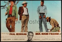 9w0582 COOL HAND LUKE Italian 18x27 pbusta 1967 Paul Newman, prison escape classic, different!