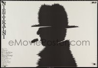 9w0919 UNTOUCHABLES Polish 27x38 1987 Brian De Palma, art of man in hat by Mieczyslaw Wasilewski!