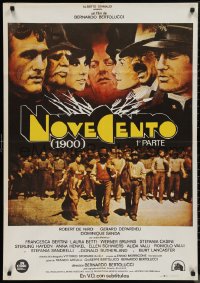9w0162 1900 Spanish 1978 Bernardo Bertolucci, Robert De Niro, cool different art!