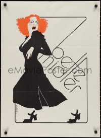 9w0318 BETTE MIDLER 21x29 special poster 1973 wonderful art of the singer by Richard Amsel!