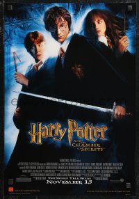 9w0111 HARRY POTTER & THE CHAMBER OF SECRETS mini poster 2002 Daniel Radcliffe, Emma Watson, Grint!
