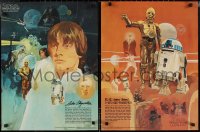 9w0356 STAR WARS 4 18x24 special posters 1977 A New Hope, Nichols, Coca-Cola, Burger Chef!