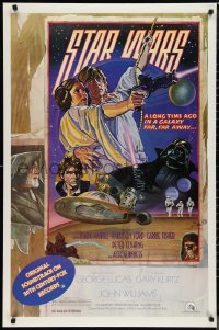 9w1429 STAR WARS style D soundtrack 1sh 1978 George Lucas, circus poster art by Struzan & White!