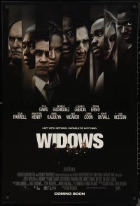 9w1478 WIDOWS int'l advance DS 1sh 2018 Viola Davis is left with nothing and capable of anything!