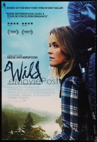 9w1479 WILD style B int'l DS 1sh 2014 cool different image of Reese Witherspoon hiking!